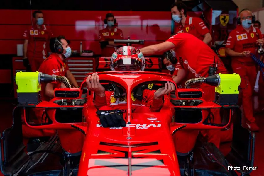 ferrari charles leclerc