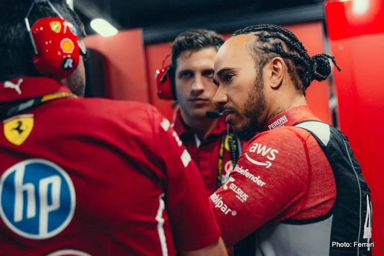ferrari f1 hamilton