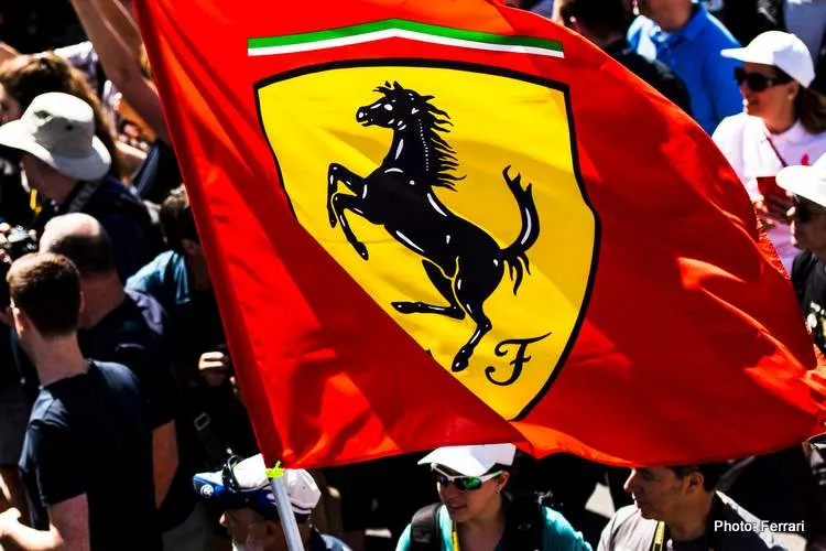 ferrari flag binotto