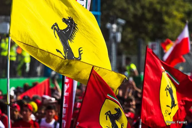 ferrari flags