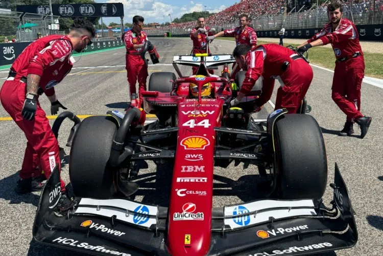 ferrari hamilton grid imola 001