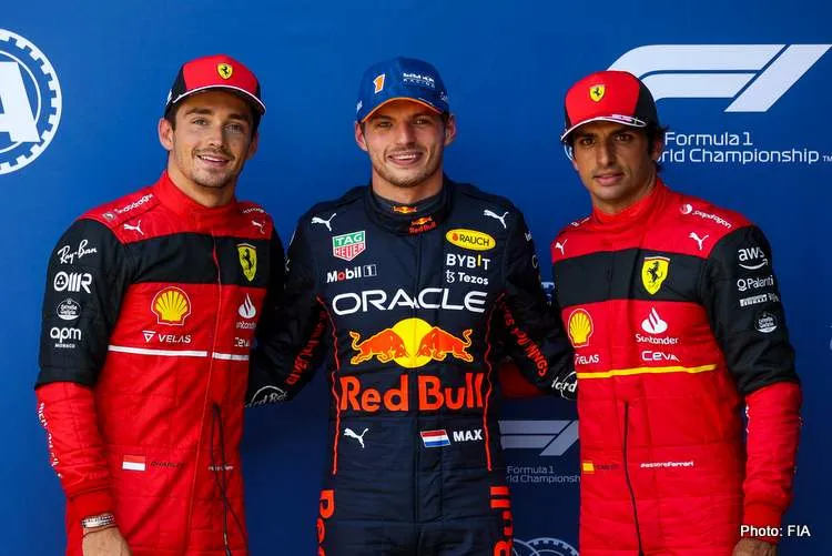 ferrari leclerc sainz verstappen