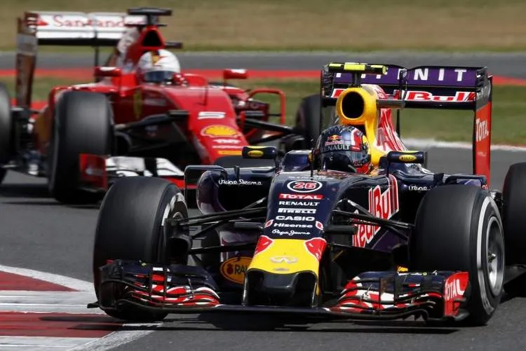 ferrari red bull