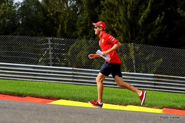 ferrari vettel spa 2019