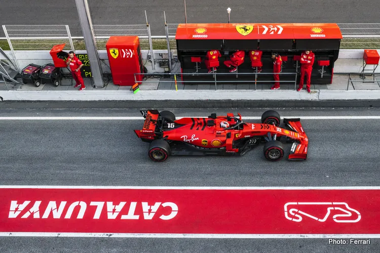 ferrari19barcelonatest