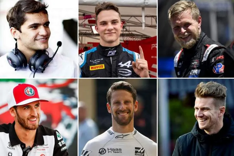 fittipaldi grosjean magnussen giovinazzi piastri hulkenberg haas f1 2022 drive