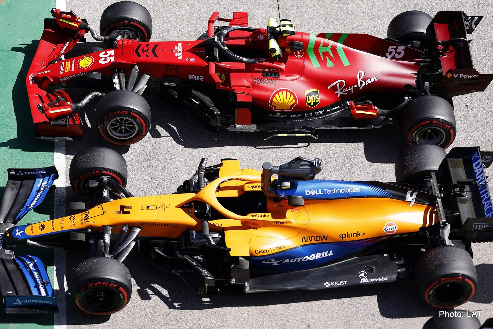 formel 1 ferrari mclaren 2021