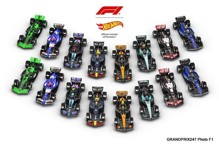 formula 1 hot wheels 2025