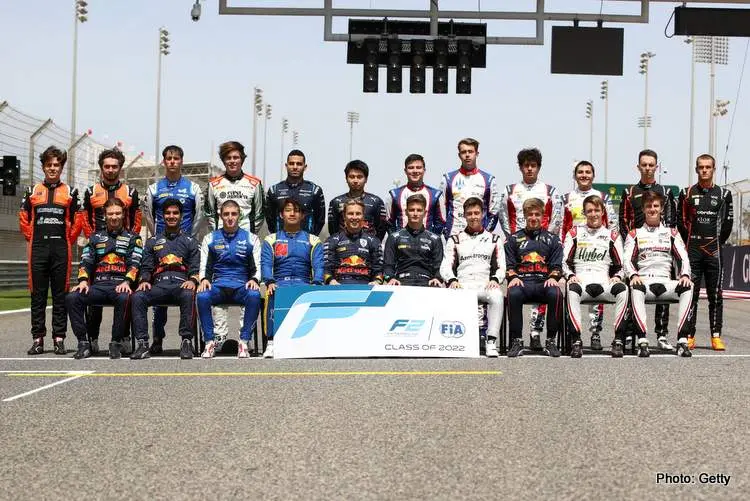 formula 2 class of 2022