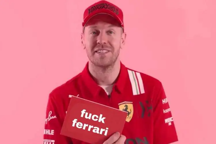 fuck ferrari vettel