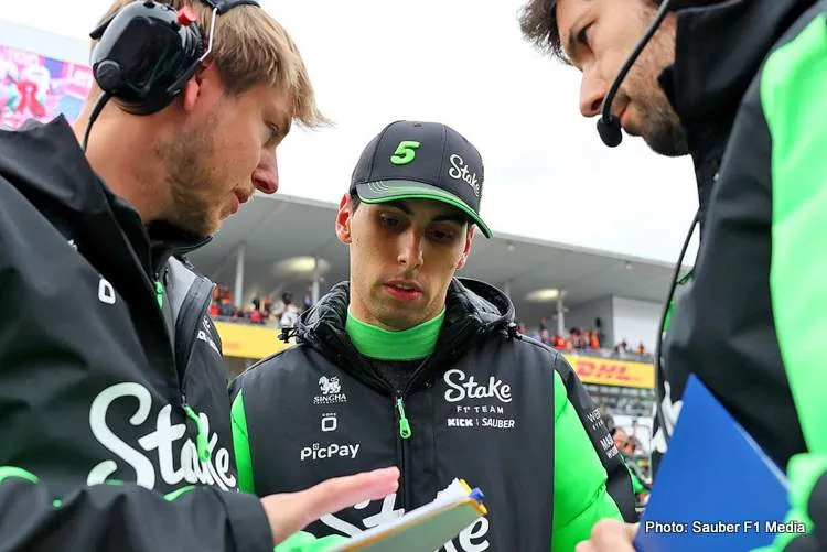 gabriel bortoleto jeddah stake sauber f1 team rookie