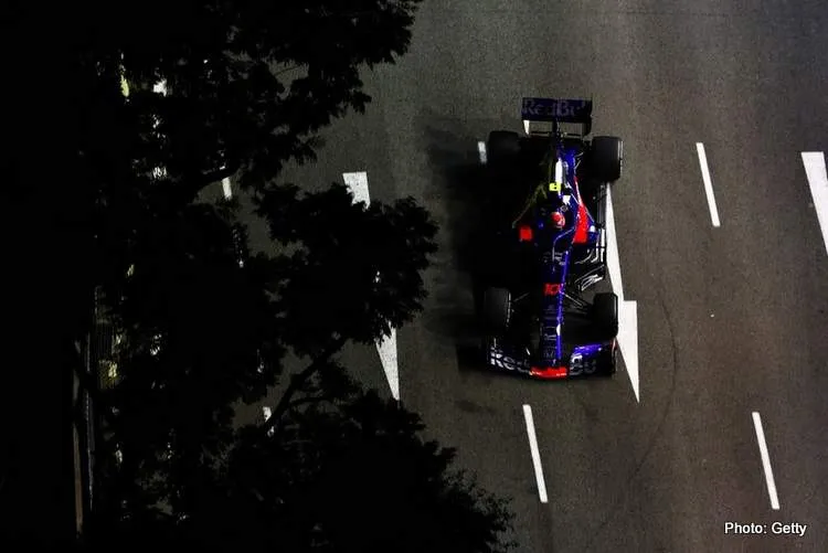 gasly 2019 fp2 singapore