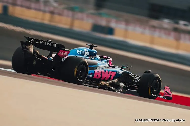 gasly bahrain pre season test 2025