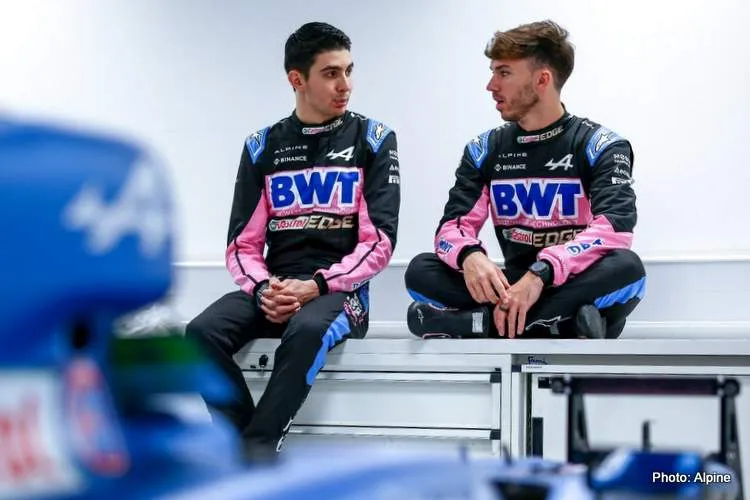 gasly ocon alpine f1