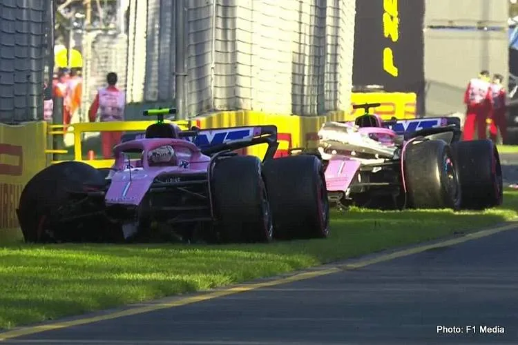 gasly ocon crash melbourne 2023