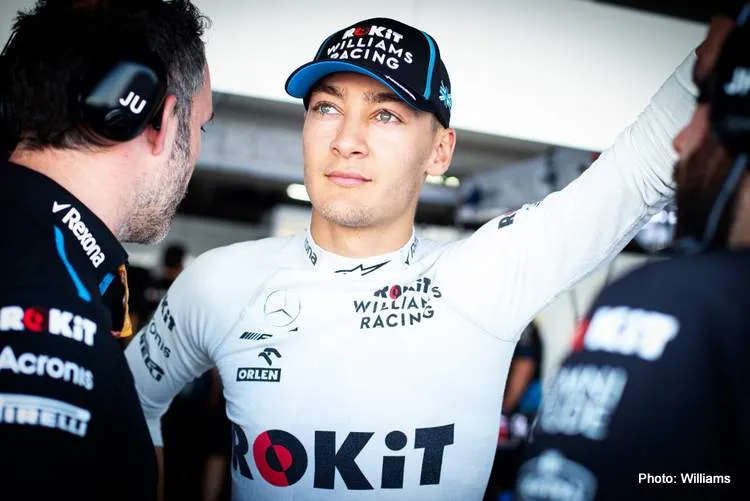 george russell mercedes 2020