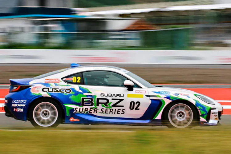 gt radial named official tire of the 2025 subaru brz super series