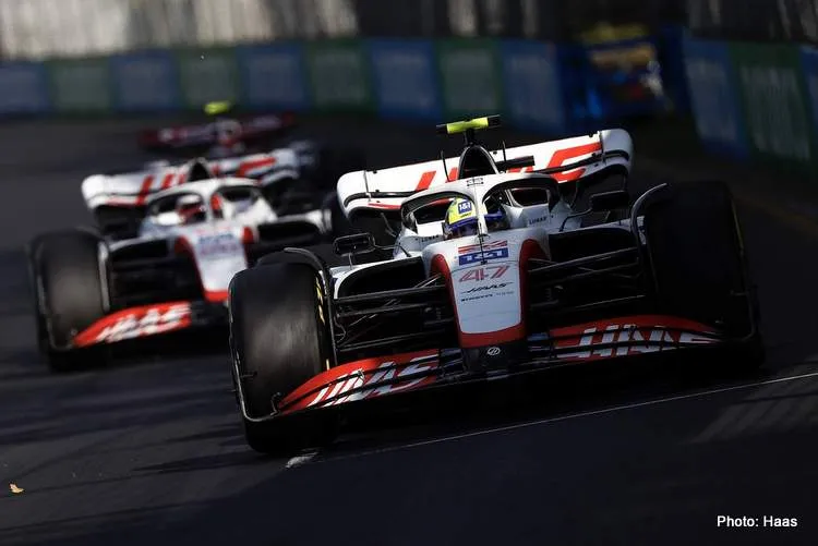 haas f1 team schumacher magnussen