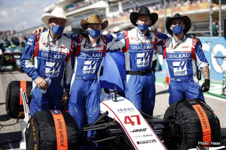 haas f1 team