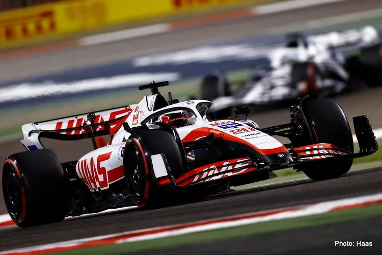 haas magnussen bahrain gp f1 2022