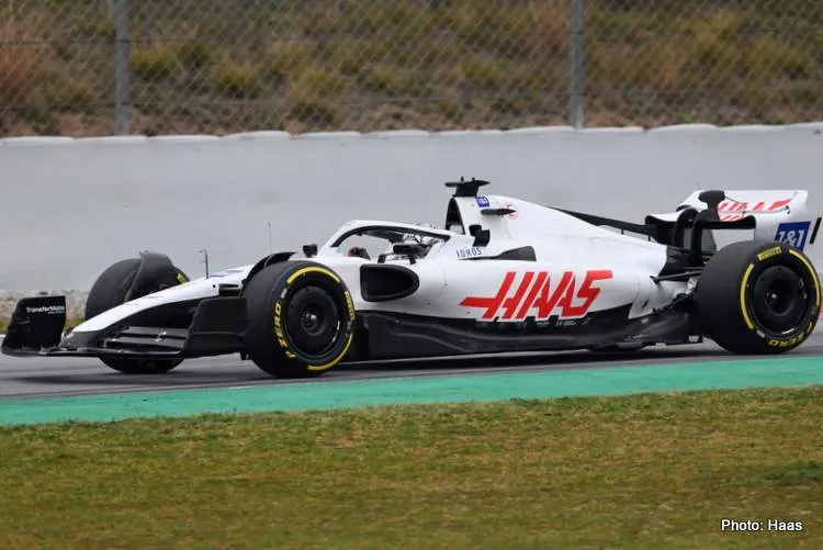haas vf22 barcelona day3 2022