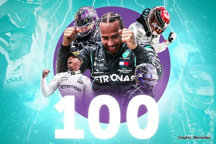 hamilton 100 wins f1 2021 sochi