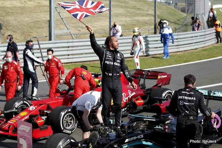 hamilton 100th victory