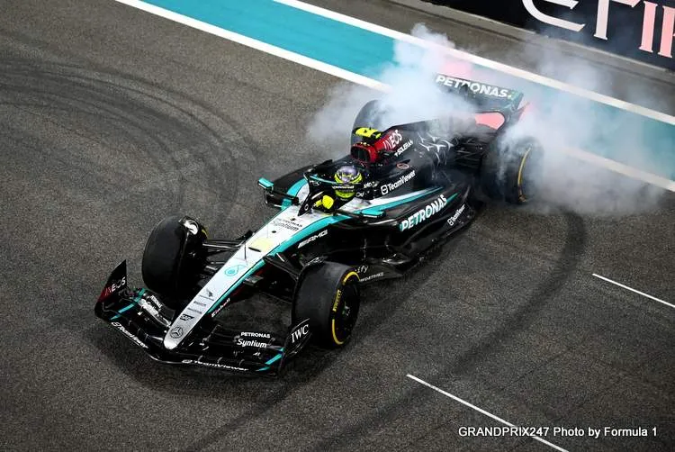 hamilton abu dhabi 5 2024