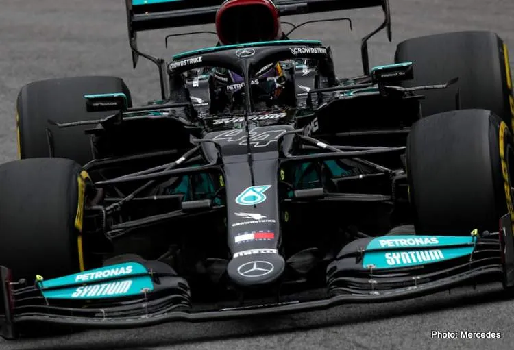 hamilton brazil fp1 2021