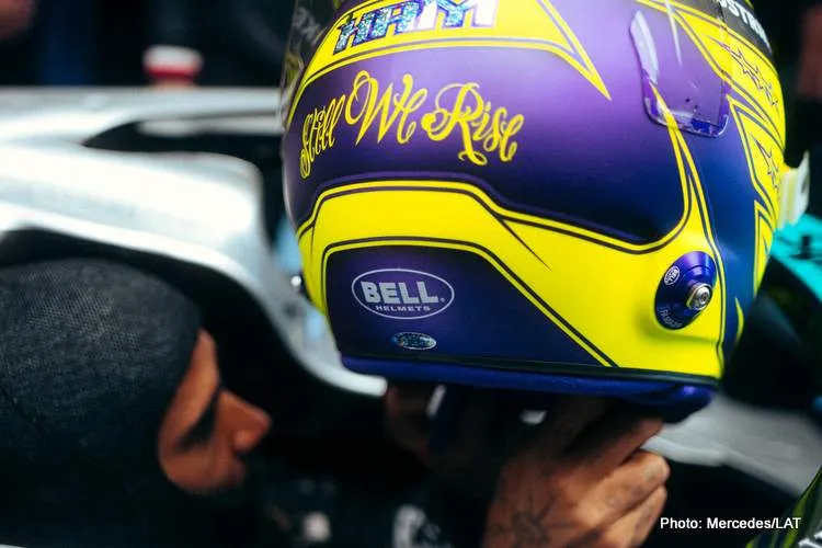 hamilton cockpit 2022