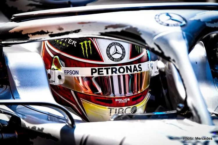 hamilton cockpit helmet