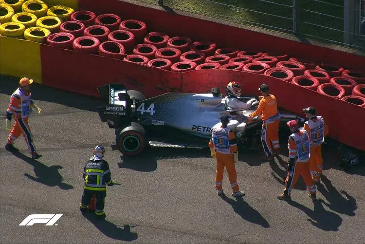 hamilton crash spa 2019