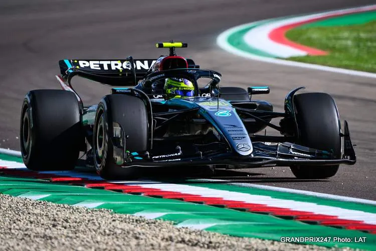 hamilton imola 2024