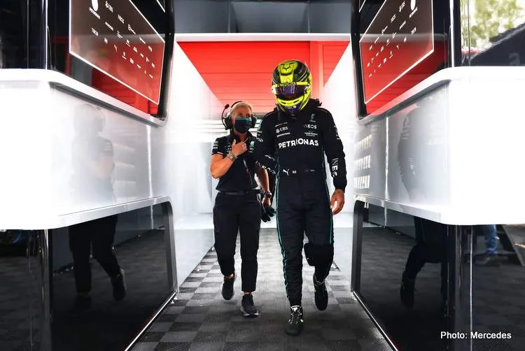 hamilton imola sprint 2022