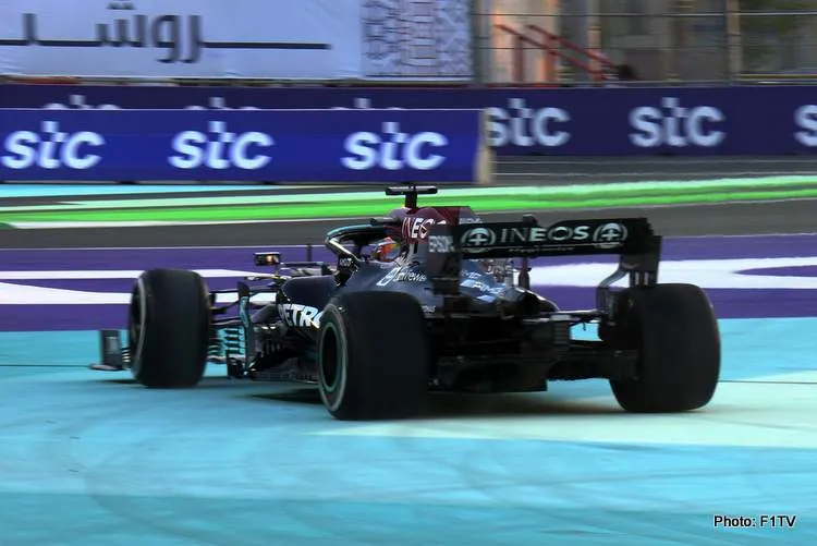 hamilton jeddah fp3 penalty