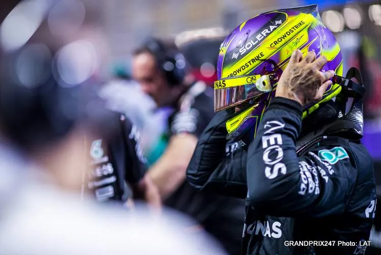 hamilton mercedes jeddah 2 2024