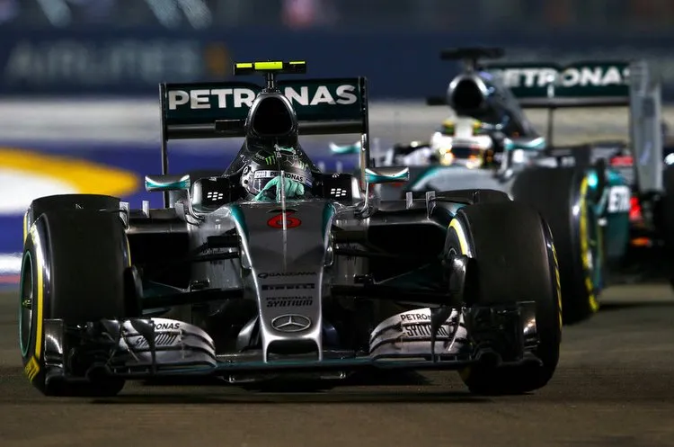 hamilton rosberg singapore