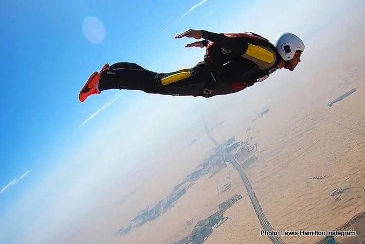 hamilton sky diving