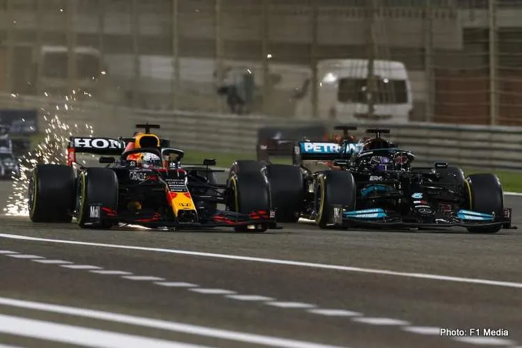 hamilton verstappen battle of bahrain 2021