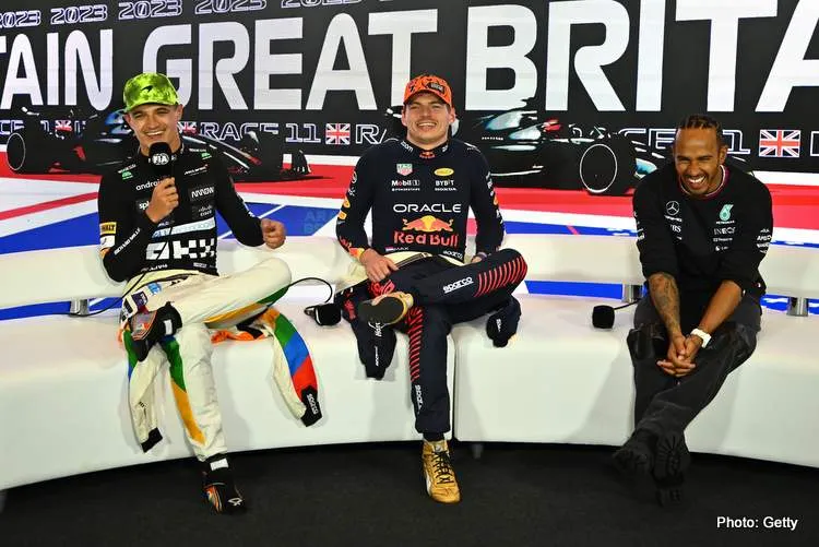 hamilton verstappen norris silverstone 2023
