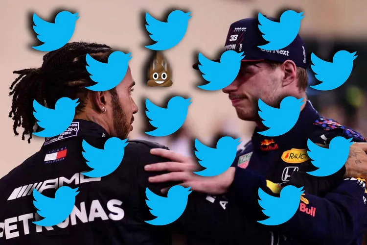 hamilton verstappen world champion twitter f1 fake followers