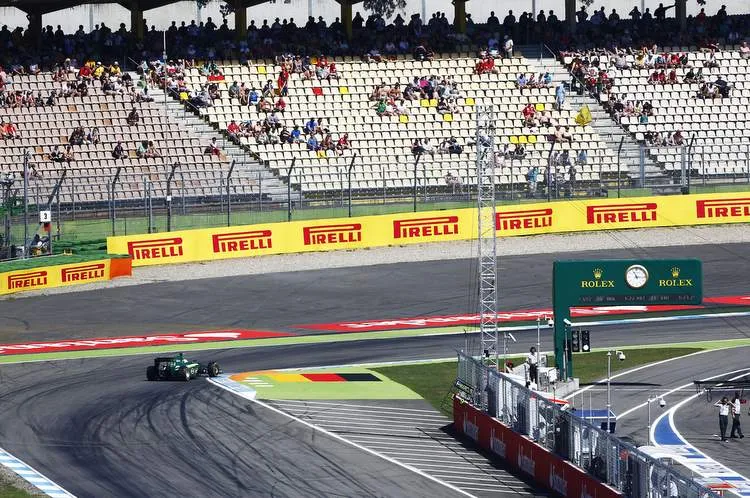 hockenheim empty grandstand