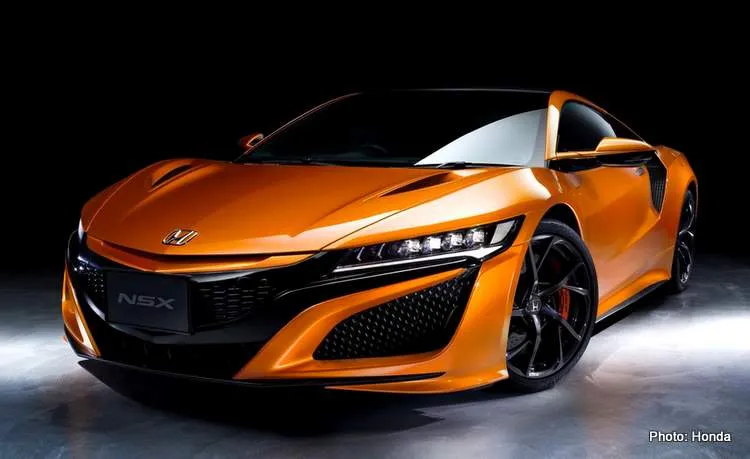 honda nsx 2019 photo orange