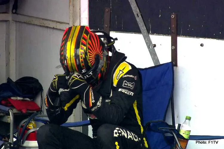 hulkenberg crying