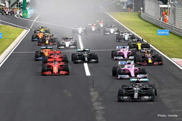 hungarian grand prix 2020 start