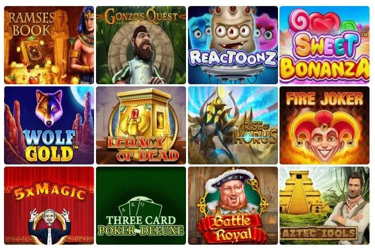 ice casino games