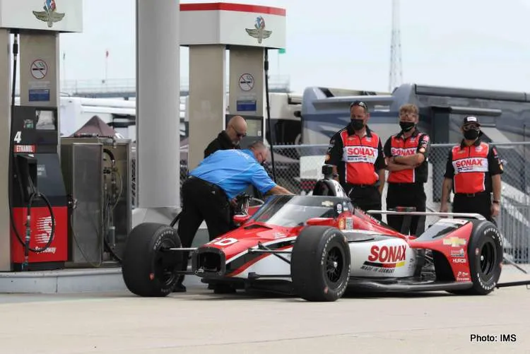 indycar gets fuel
