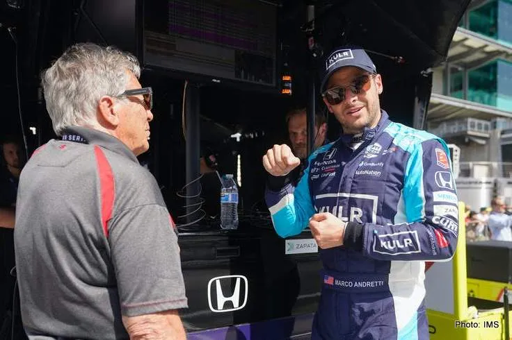 indycar indy 500 auto racing marco andretti mario