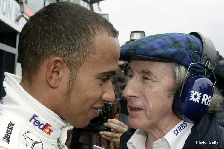 jackie stewart lewis hamilton