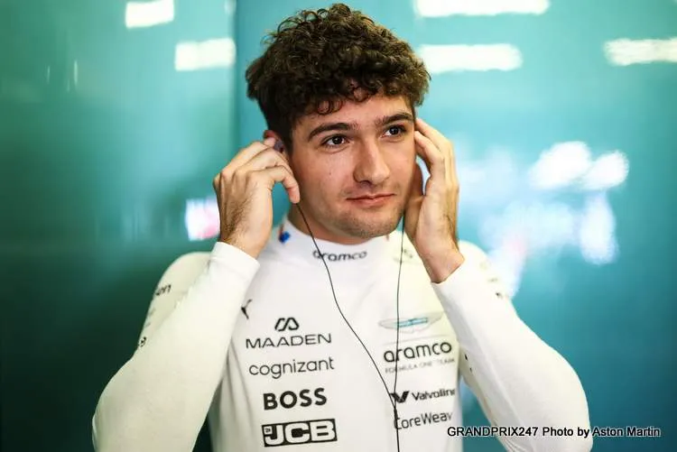 jak crawford aston martin f1 team 2025